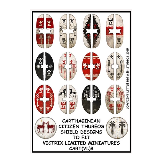 Carthaginian shield designs 8 , Victrix